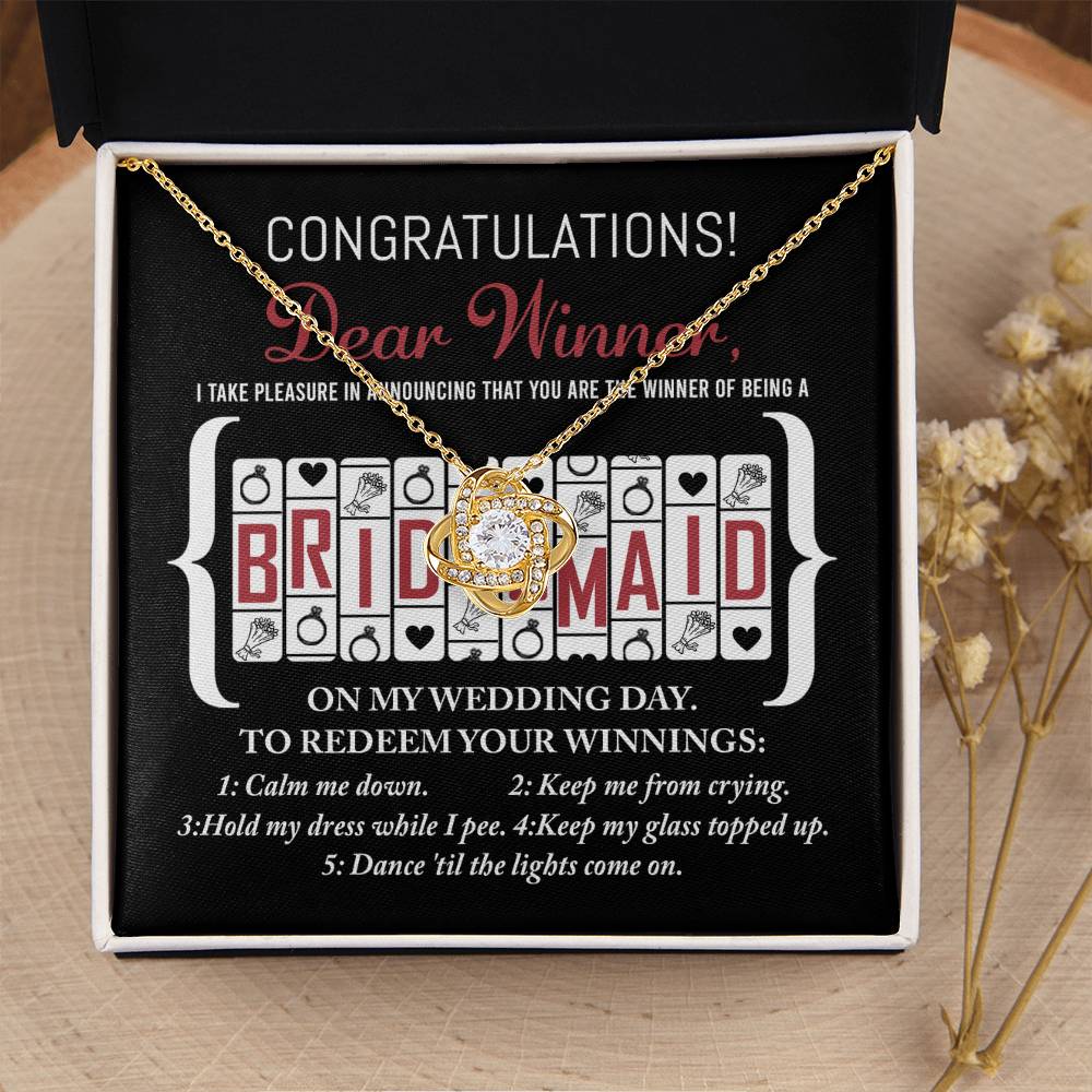 Bridesmaid-The Winner Of
