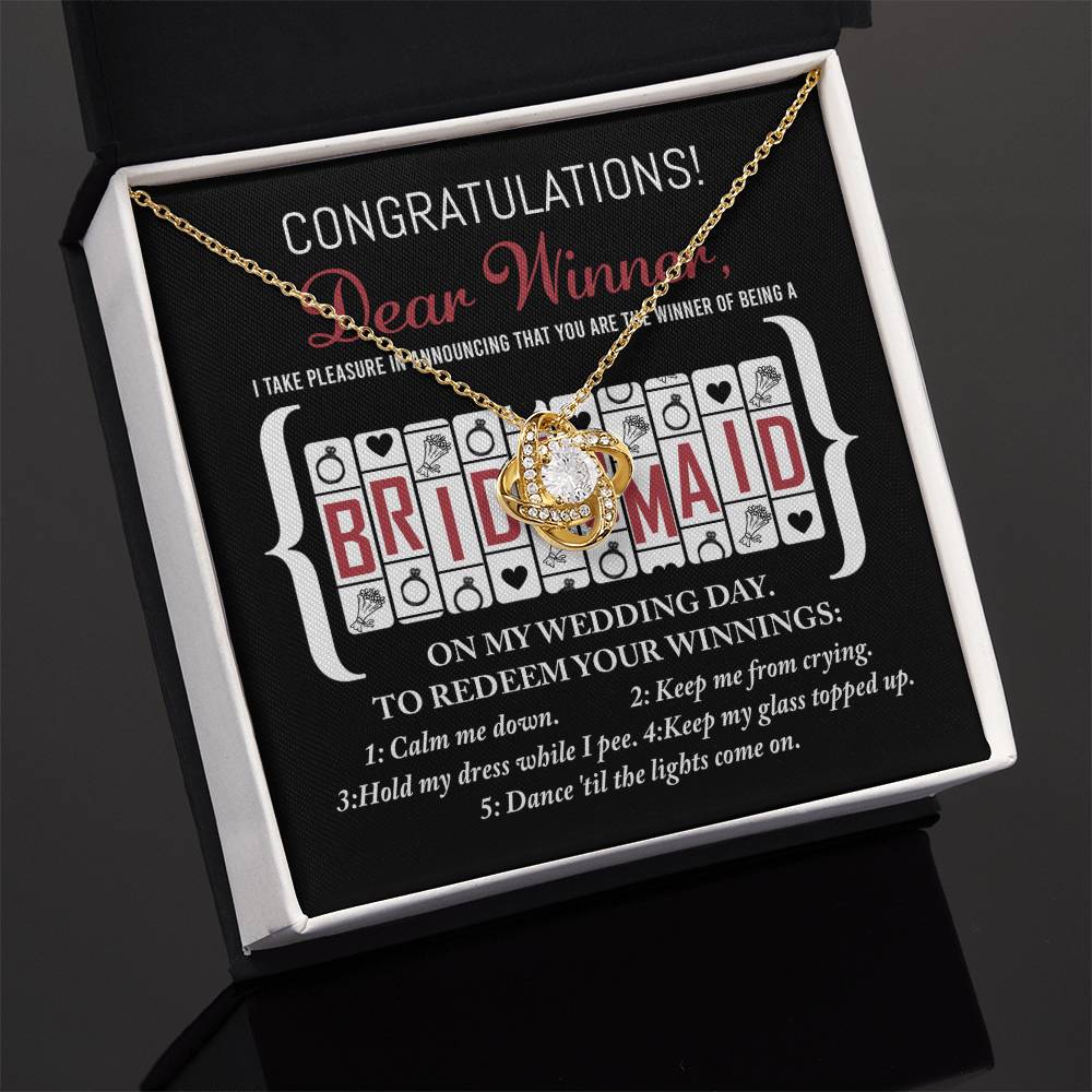 Bridesmaid-The Winner Of