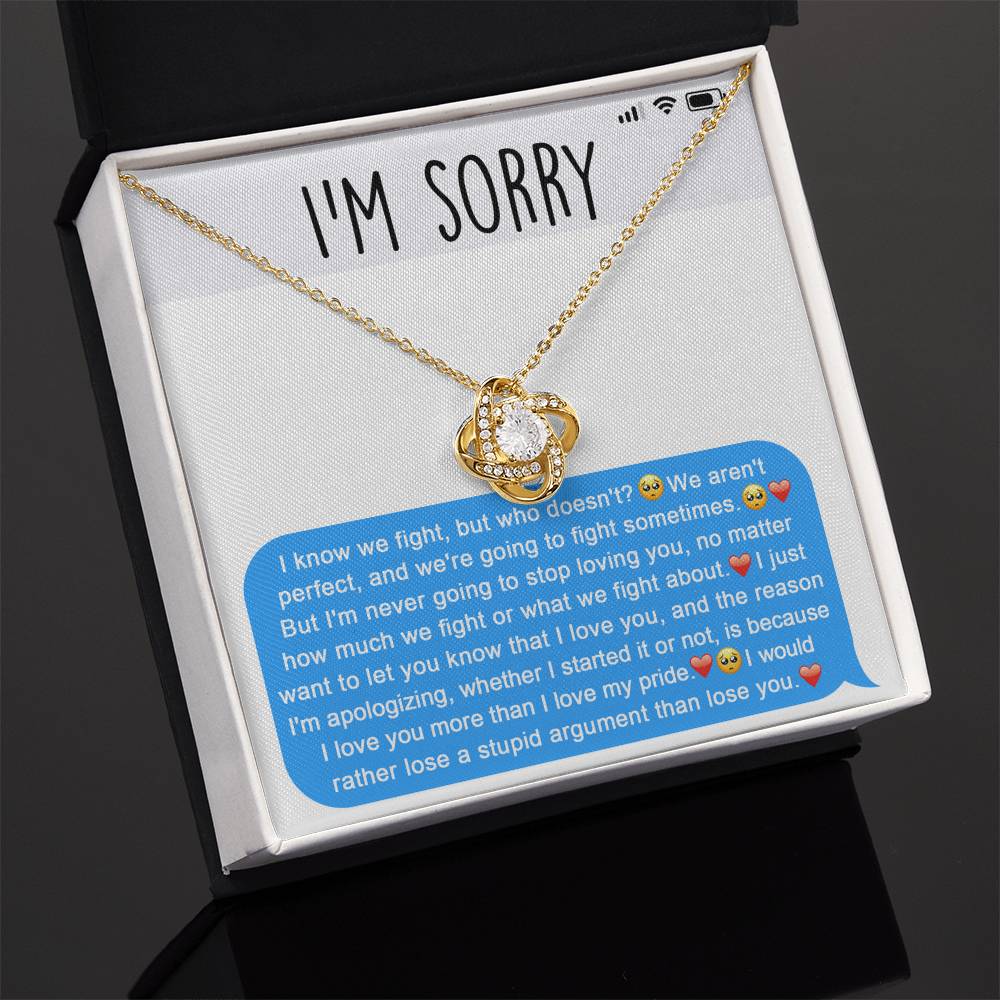 Sorry-Stupid Argument