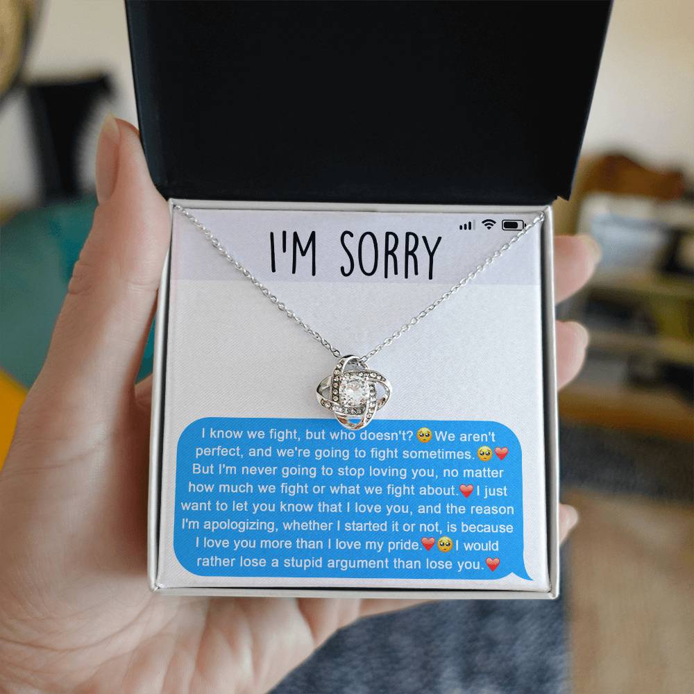 Sorry-Stupid Argument