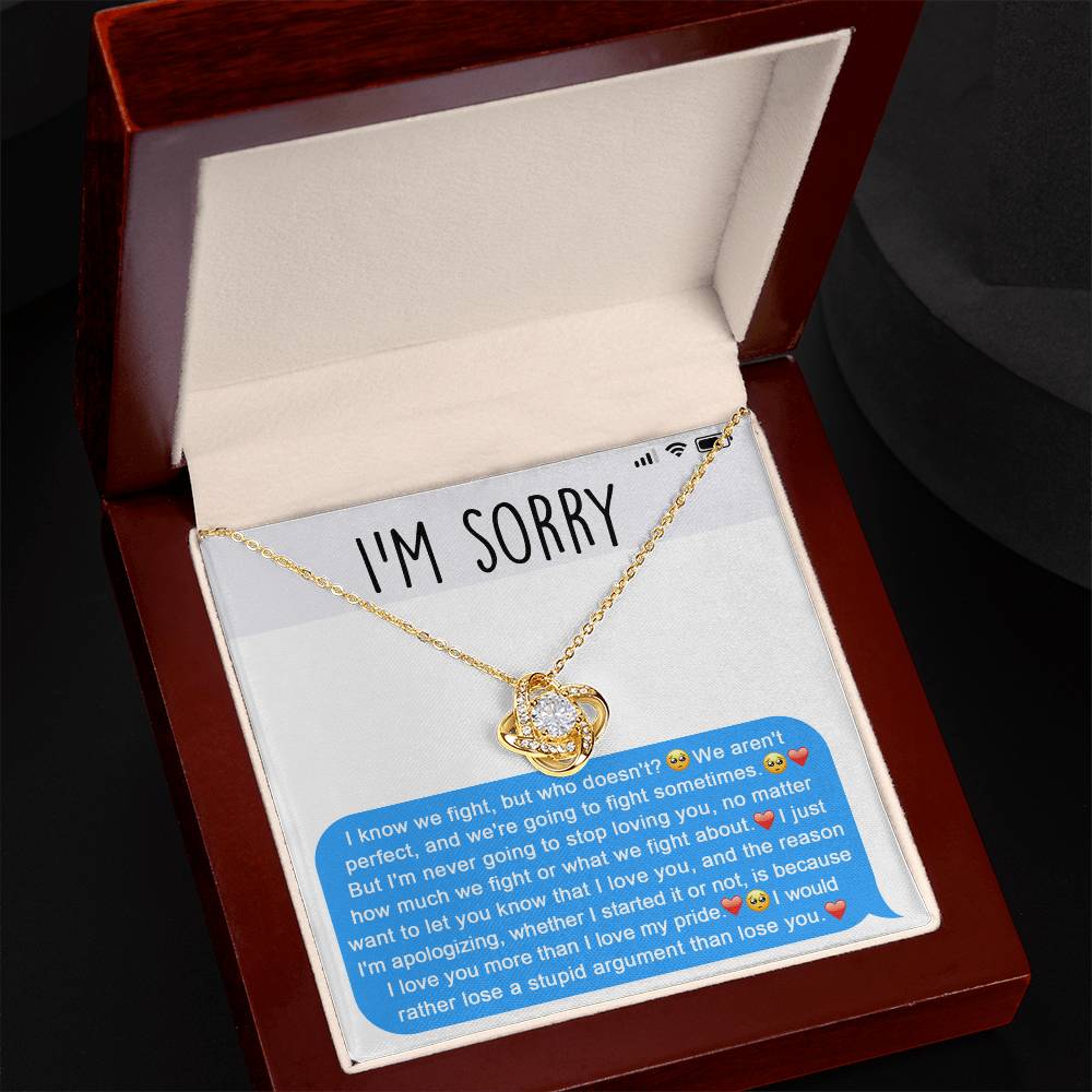 Sorry-Stupid Argument