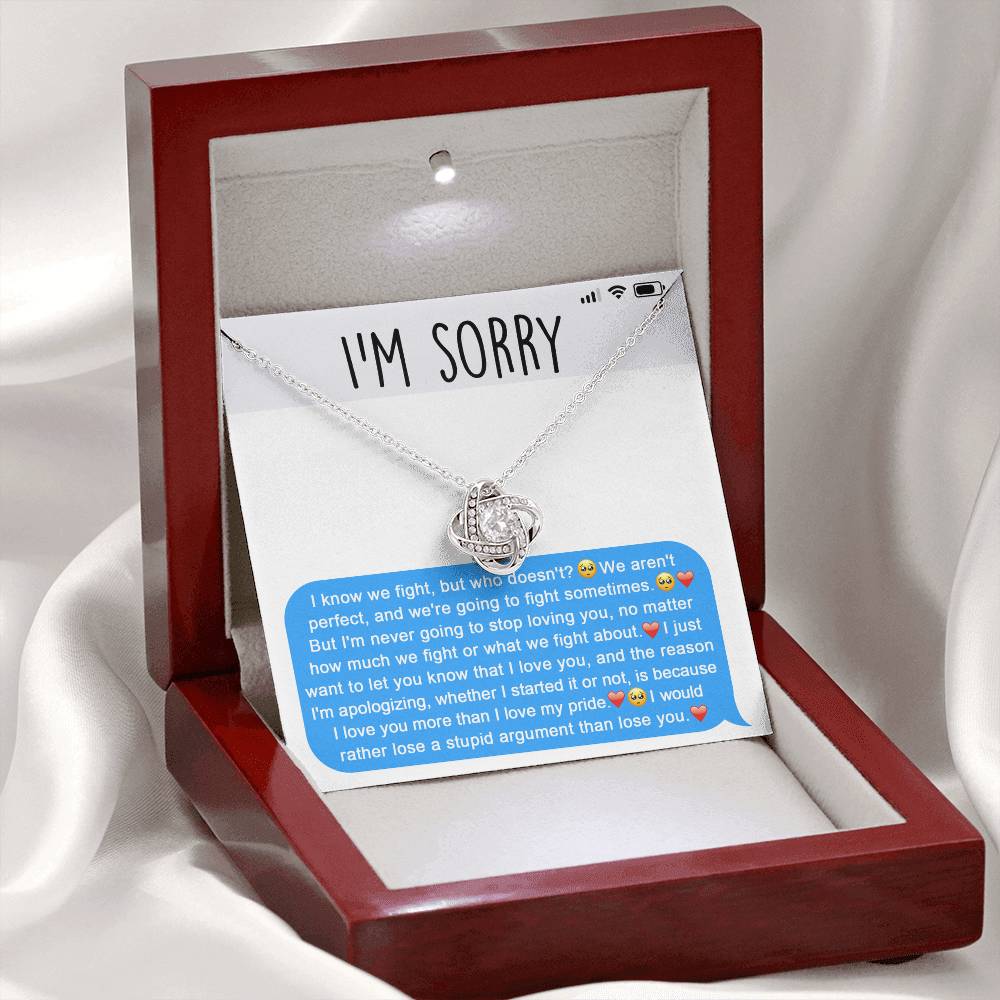 Sorry-Stupid Argument