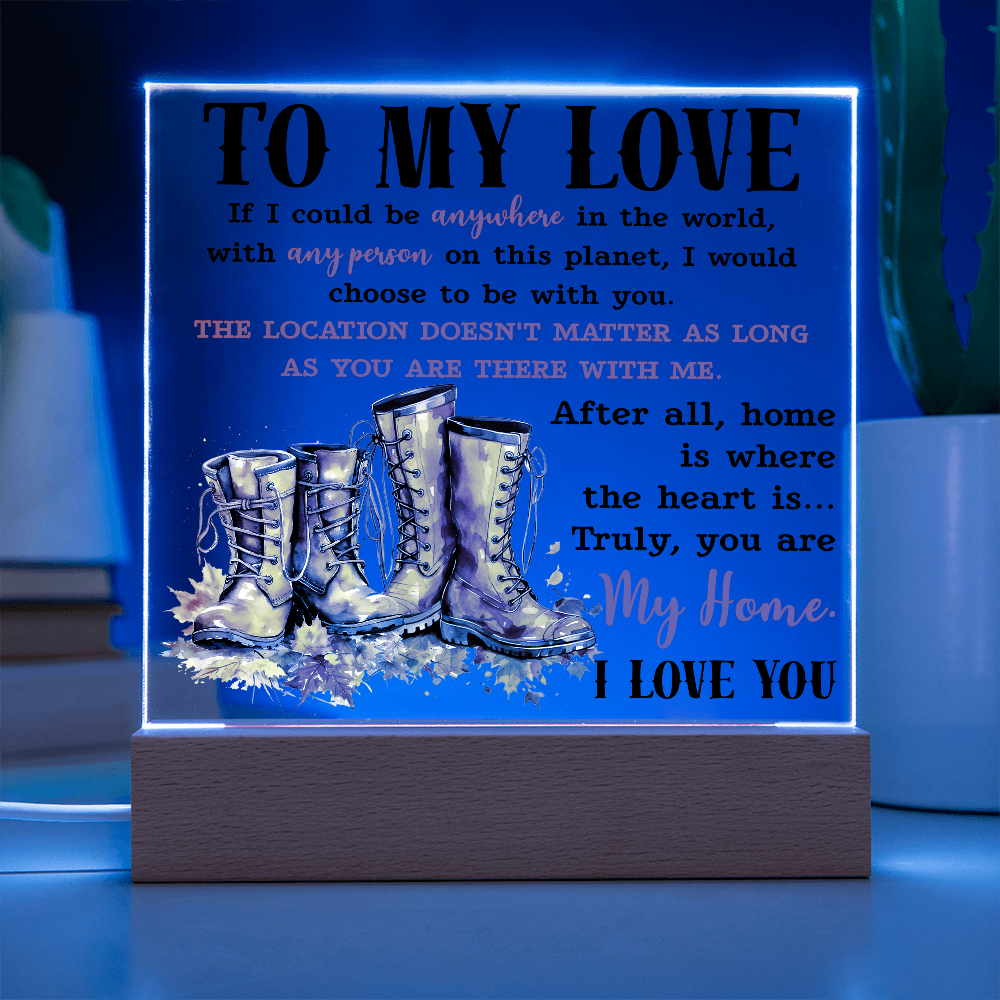My Love-My Home-Acrylic