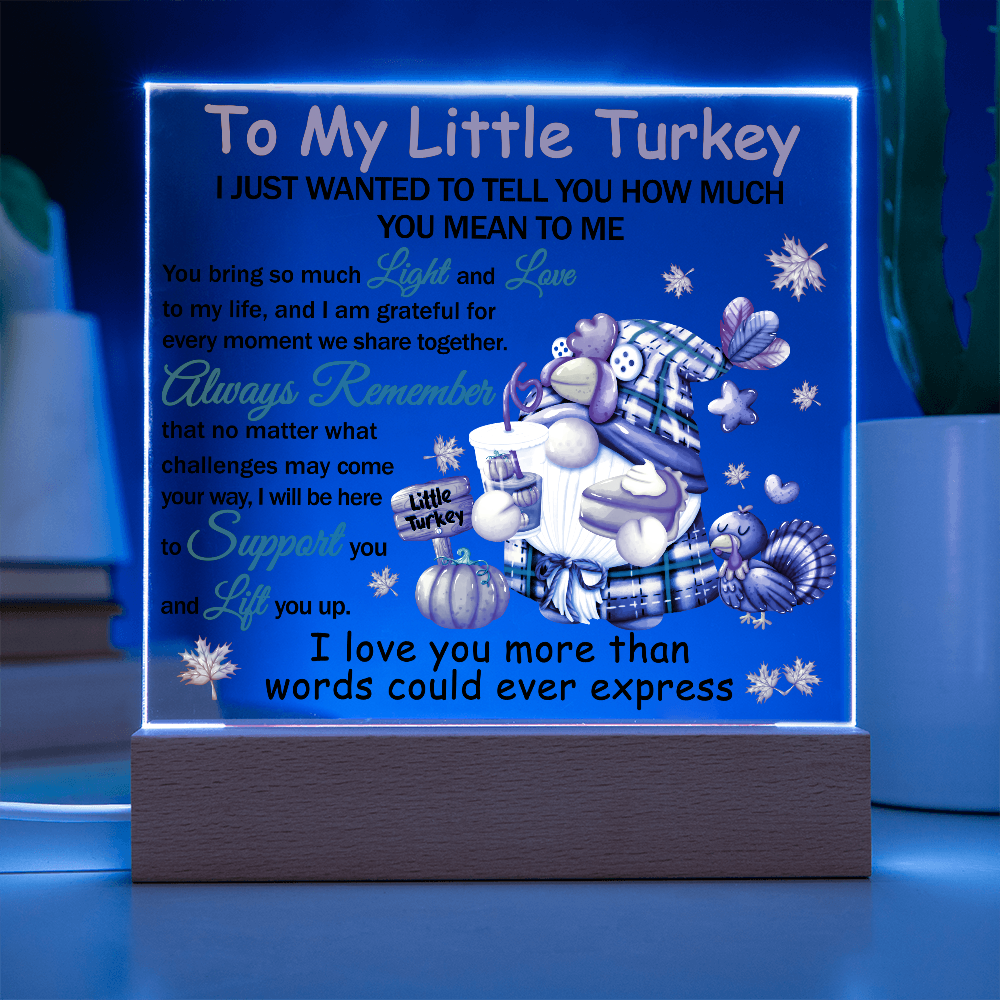 Little Turkey-Lift You Up-Acrylic