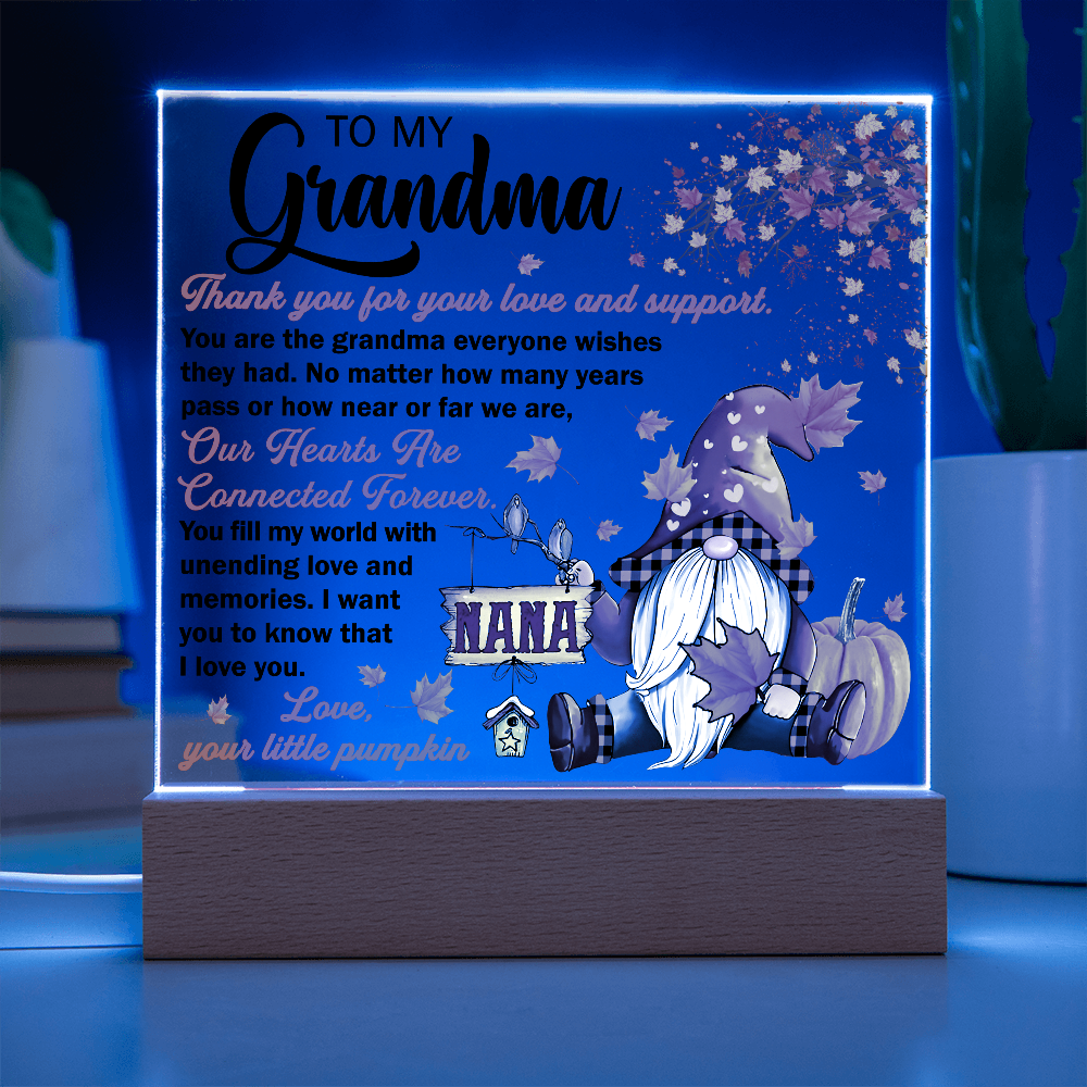Grandma-Love And Support-Acrylic