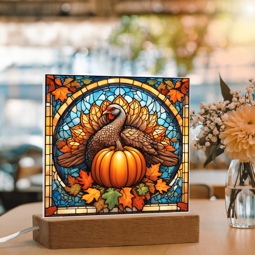 Pumpkin & Turkey-Acrylic