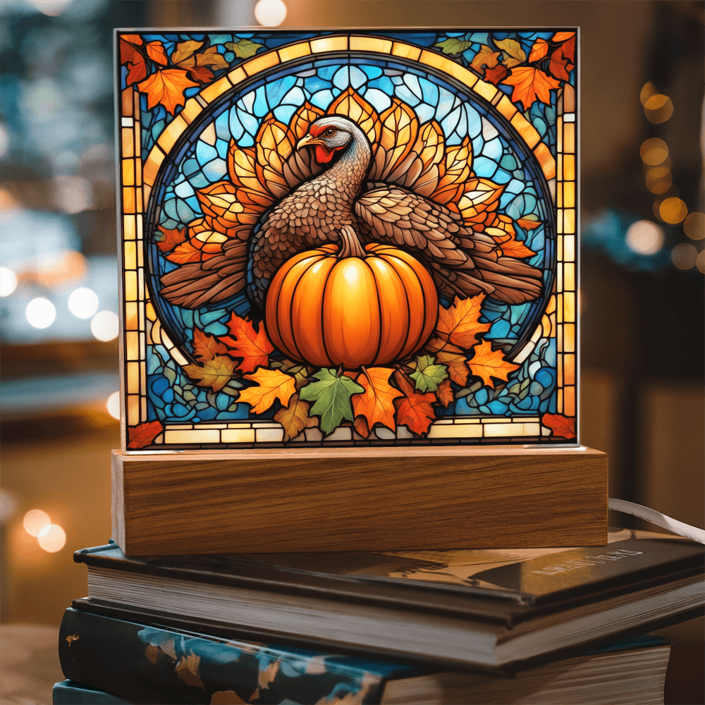 Pumpkin & Turkey-Acrylic