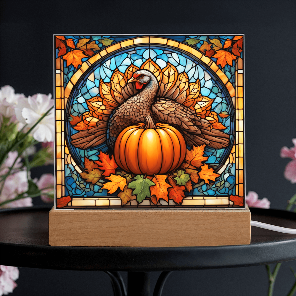 Pumpkin & Turkey-Acrylic