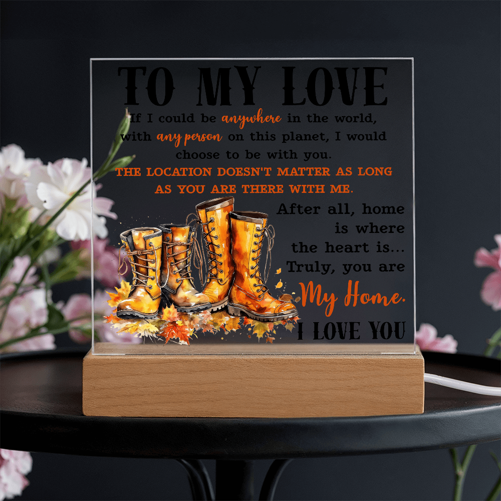 My Love-My Home-Acrylic