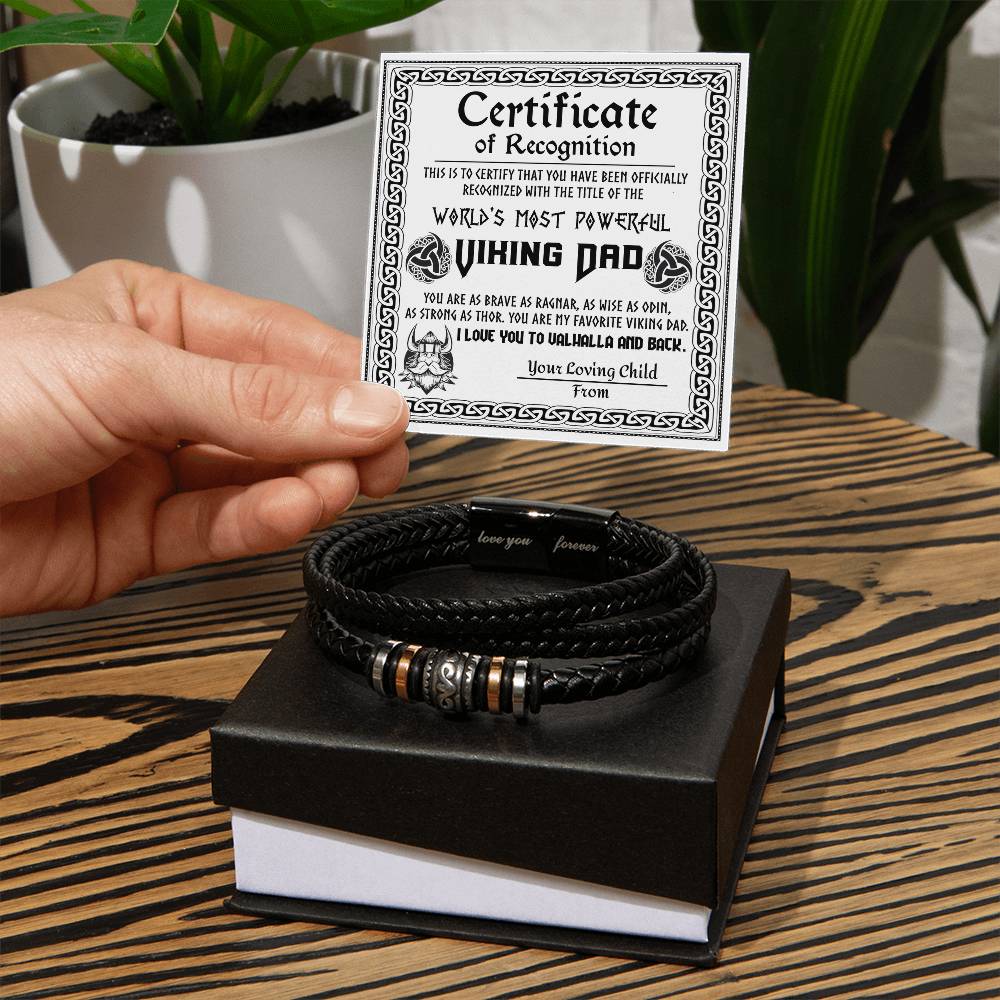 Dad-The Viking Dad-Bracelet