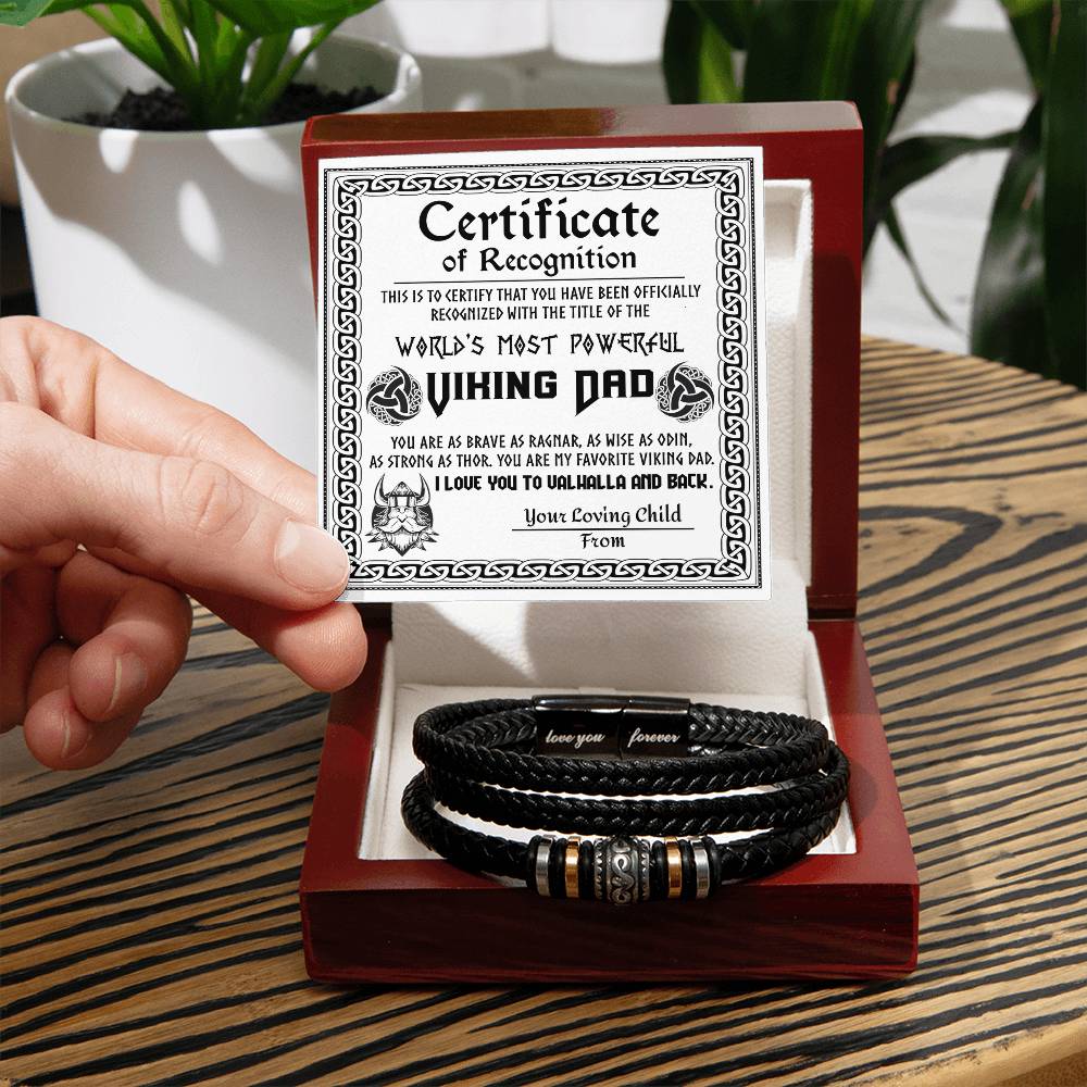 Dad-The Viking Dad-Bracelet