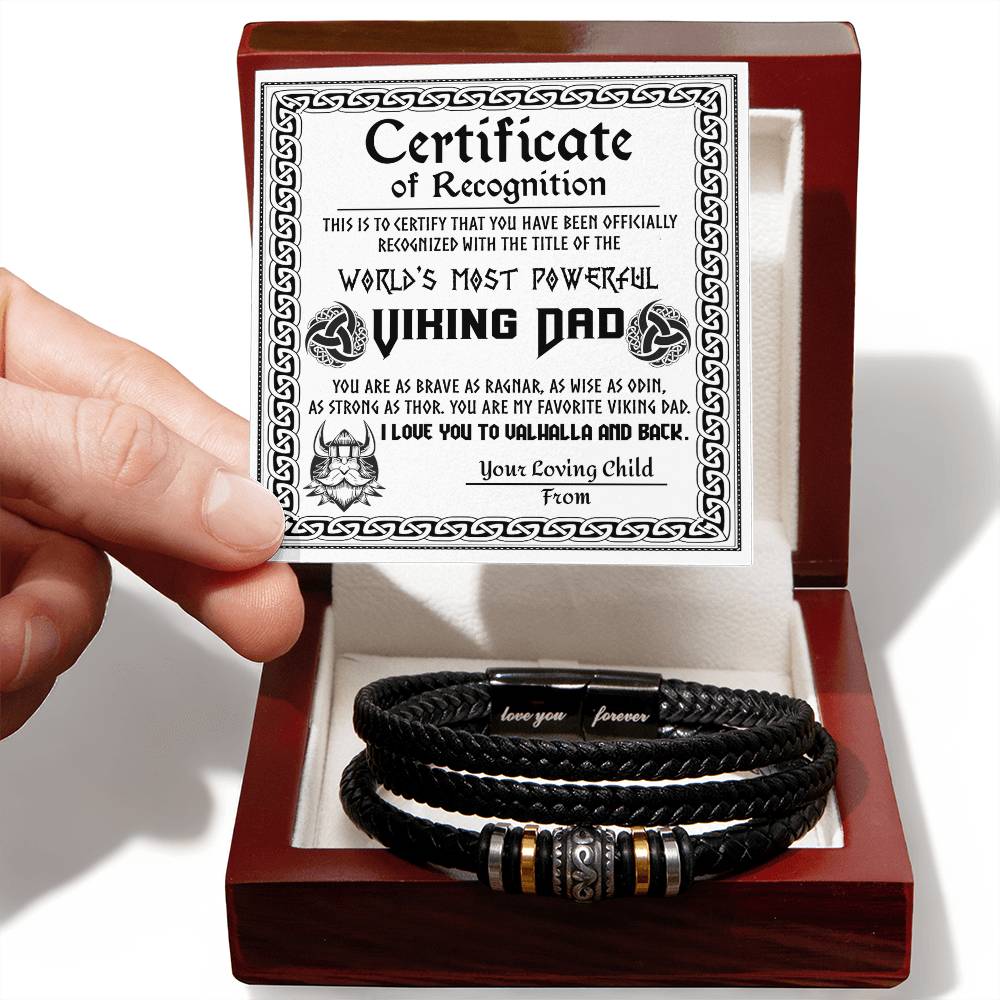 Dad-The Viking Dad-Bracelet