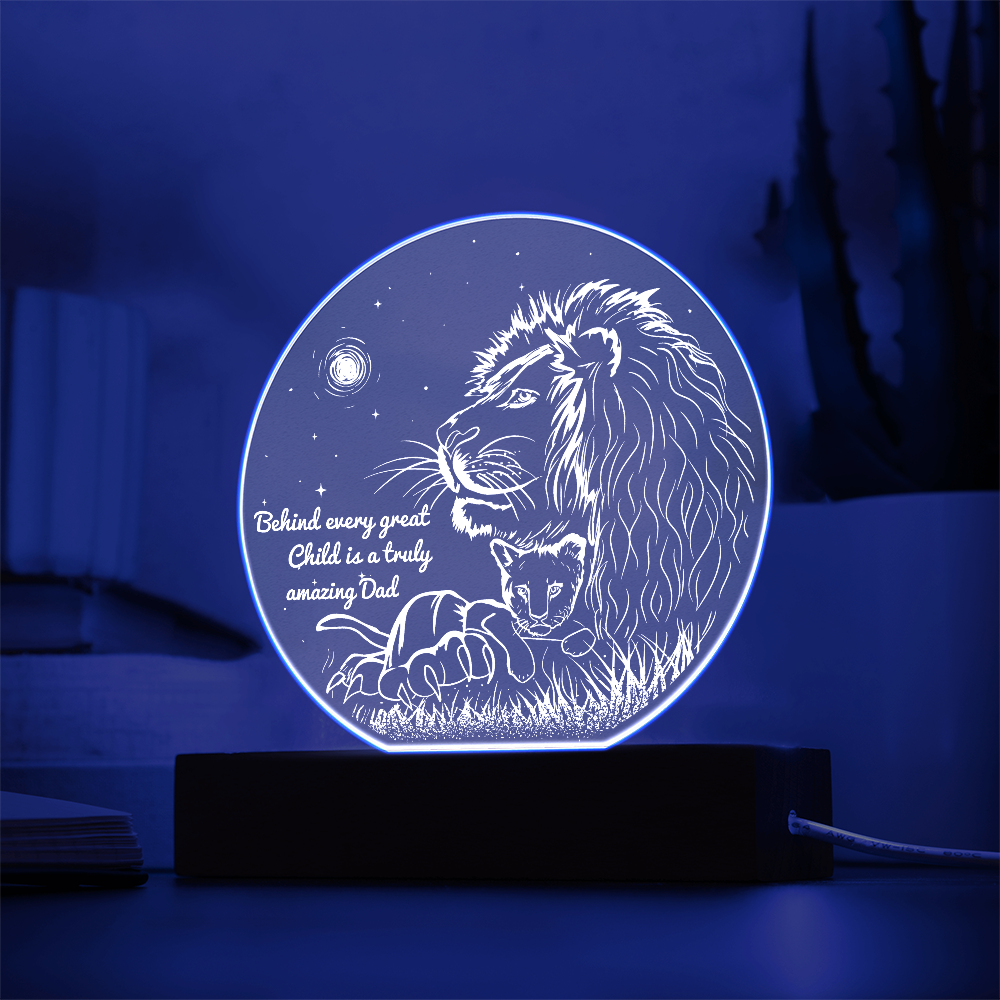 Dad-Amazing Dad-Circle Acrylic