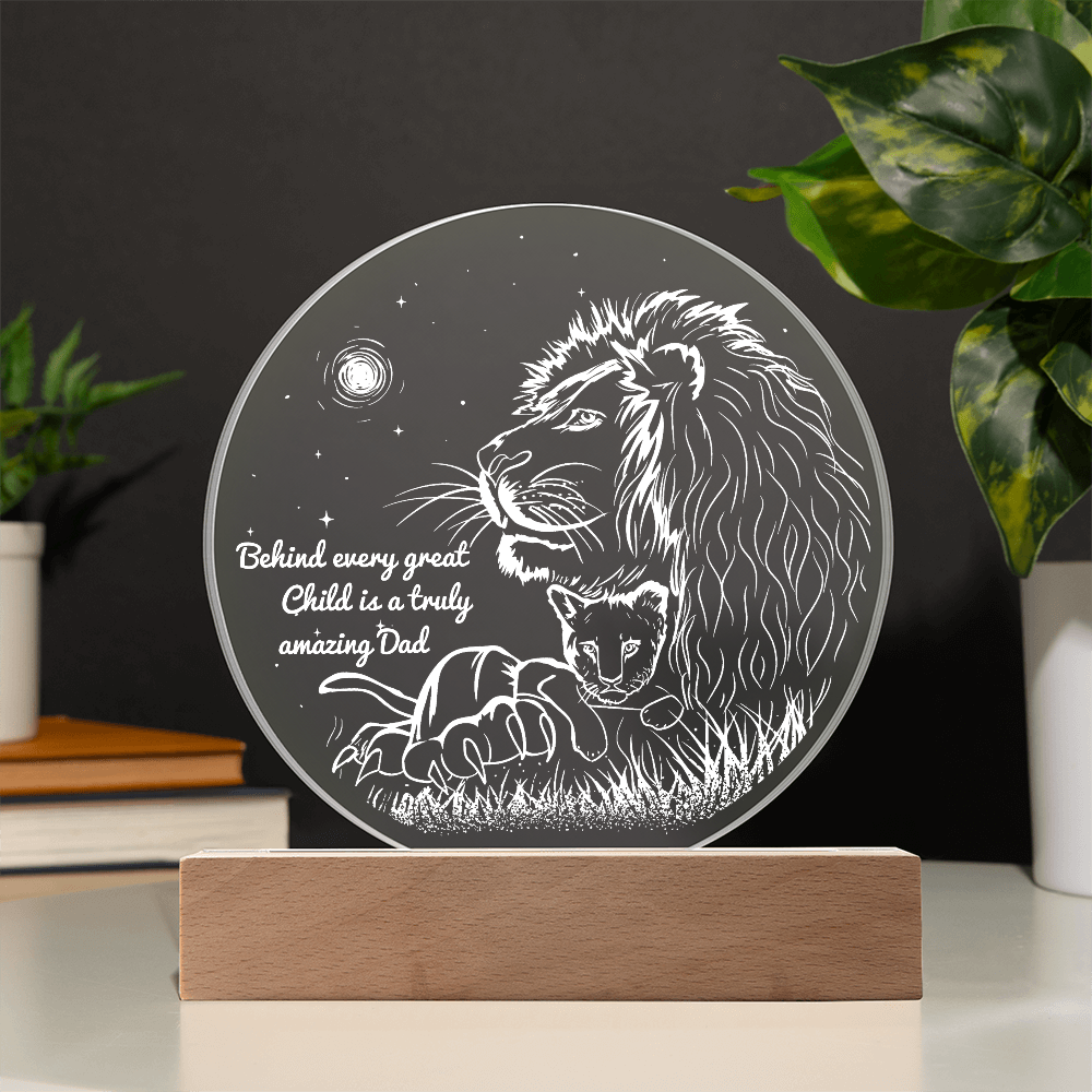 Dad-Amazing Dad-Circle Acrylic