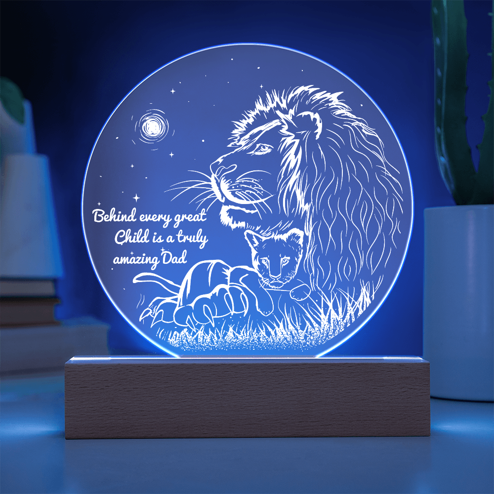 Dad-Amazing Dad-Circle Acrylic
