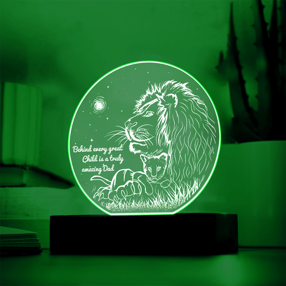 Dad-Amazing Dad-Circle Acrylic