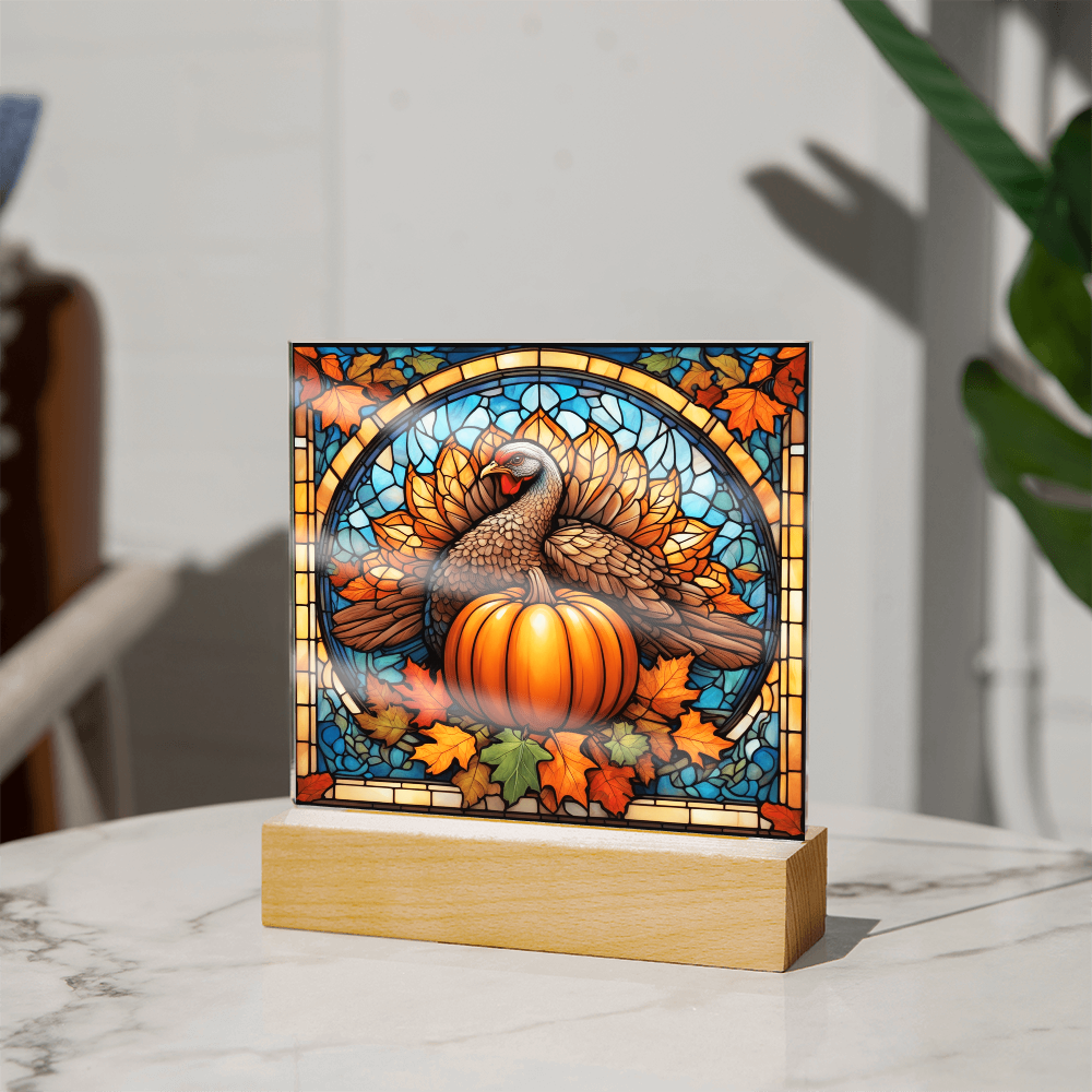 Pumpkin & Turkey-Acrylic