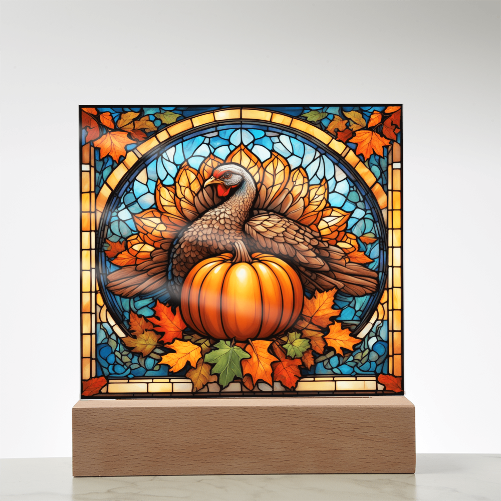 Pumpkin & Turkey-Acrylic