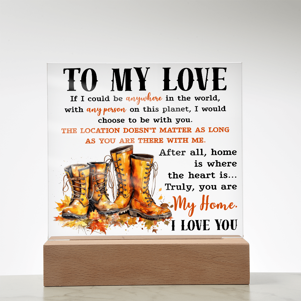 My Love-My Home-Acrylic