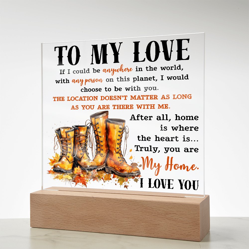 My Love-My Home-Acrylic