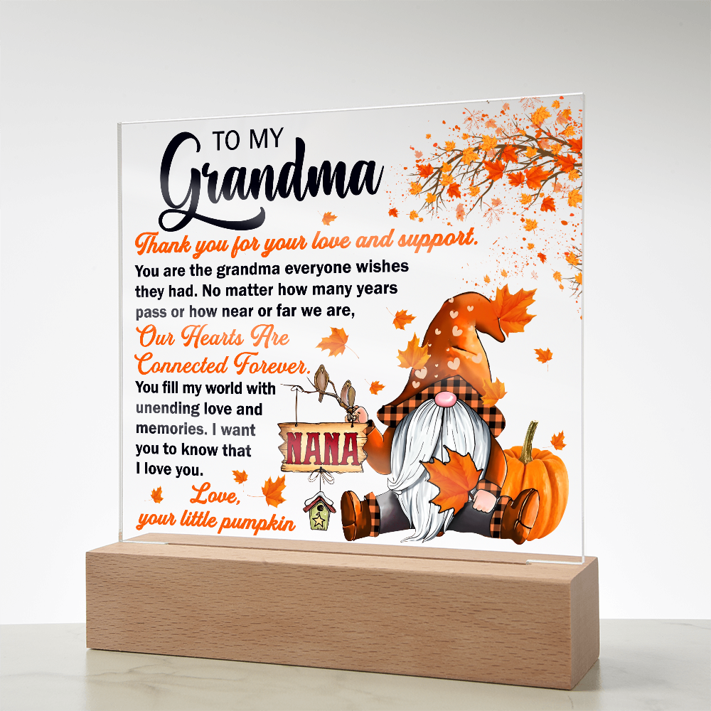 Grandma-Love And Support-Acrylic