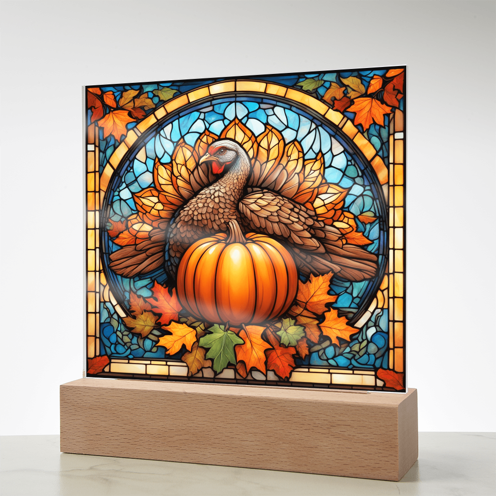 Pumpkin & Turkey-Acrylic