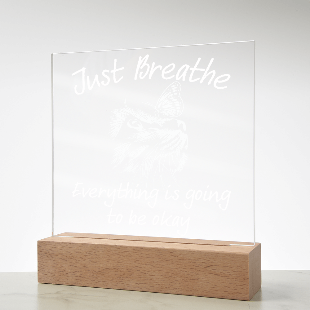 Just Breathe-Acrylic