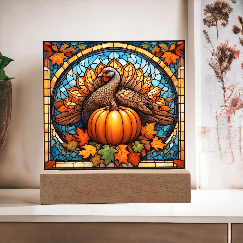 Pumpkin & Turkey-Acrylic