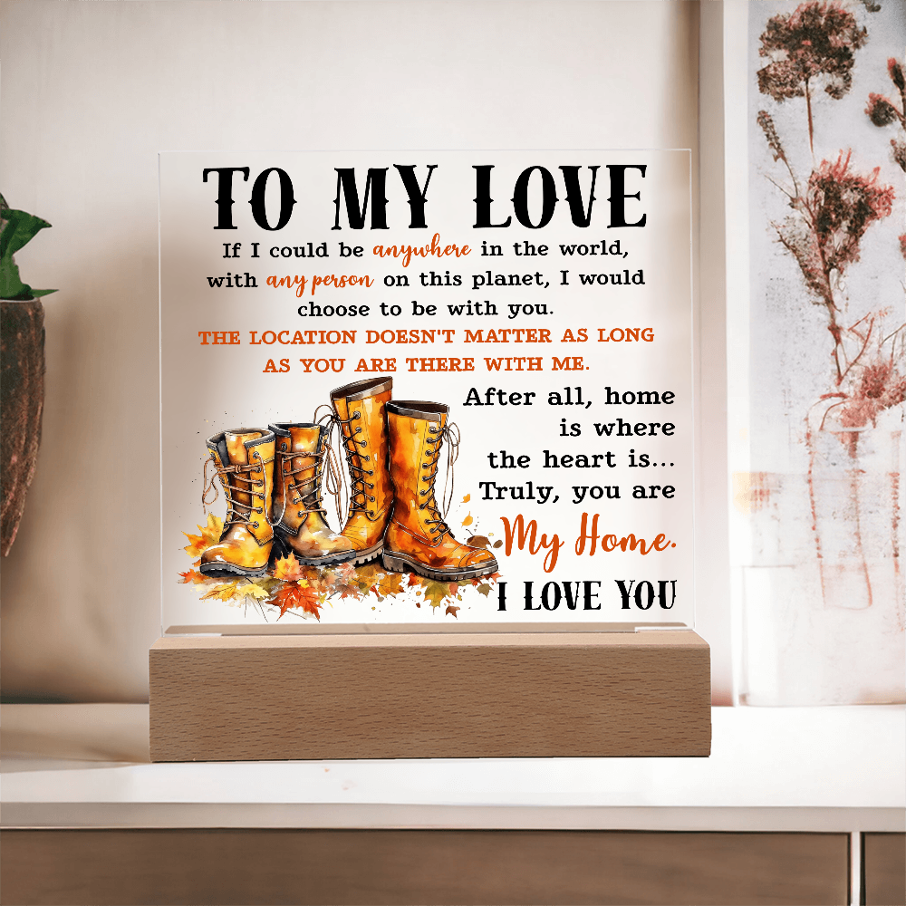My Love-My Home-Acrylic