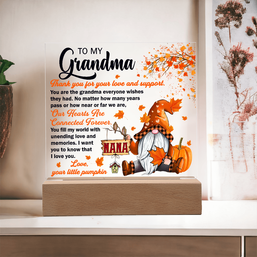 Grandma-Love And Support-Acrylic