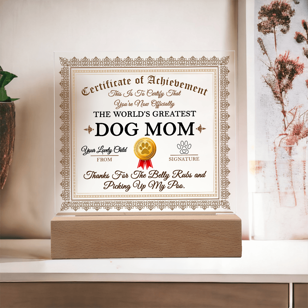 Envelope To My Son-Mom-Acrylic