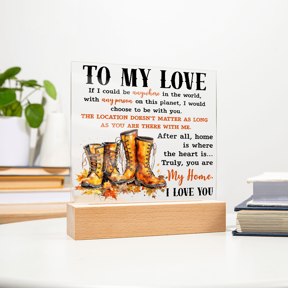 My Love-My Home-Acrylic
