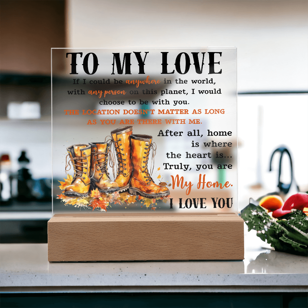 My Love-My Home-Acrylic