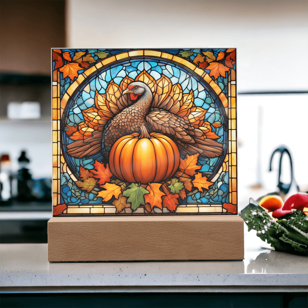 Pumpkin & Turkey-Acrylic