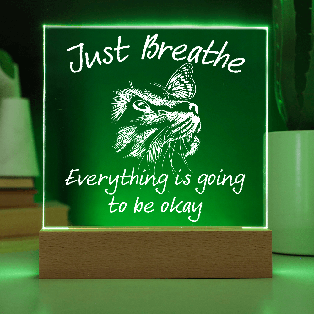 Just Breathe-Acrylic