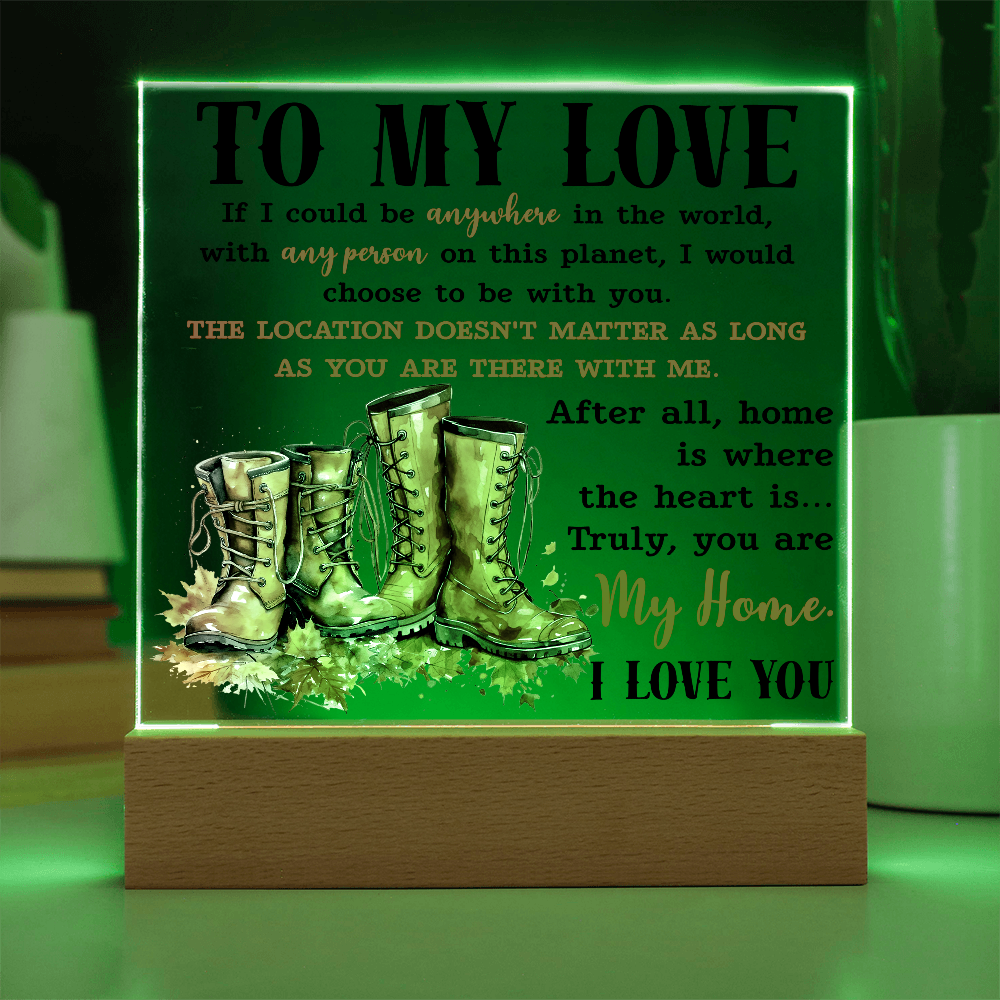 My Love-My Home-Acrylic