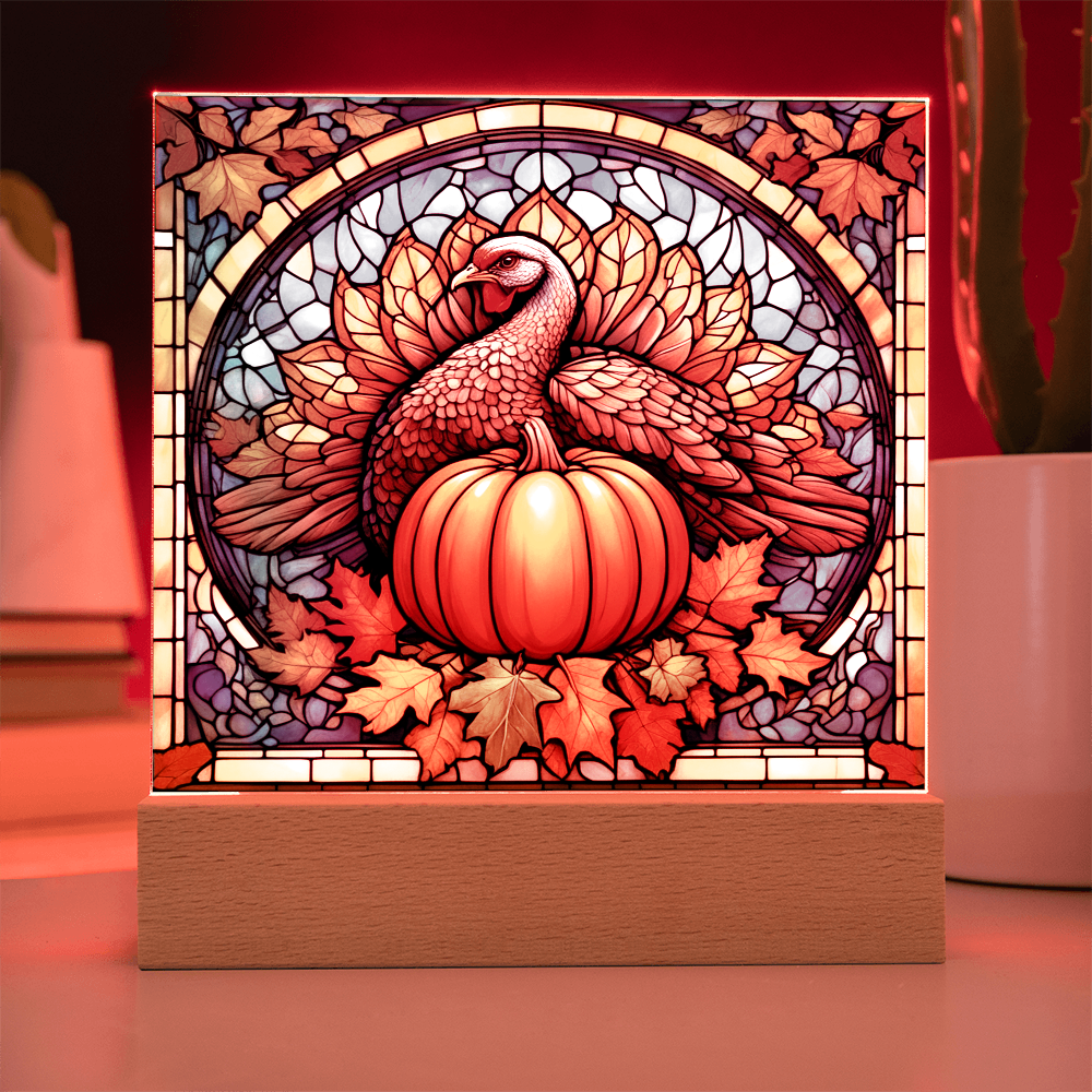 Pumpkin & Turkey-Acrylic