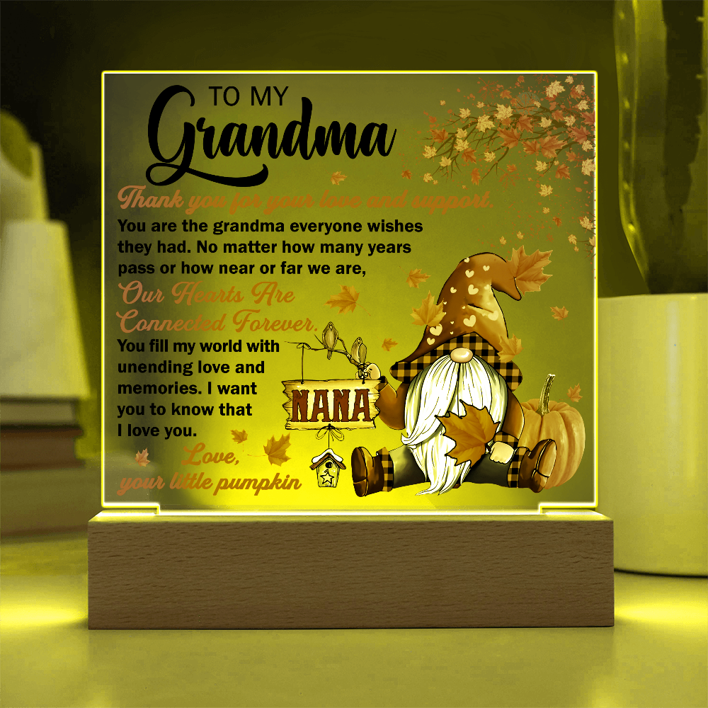 Grandma-Love And Support-Acrylic
