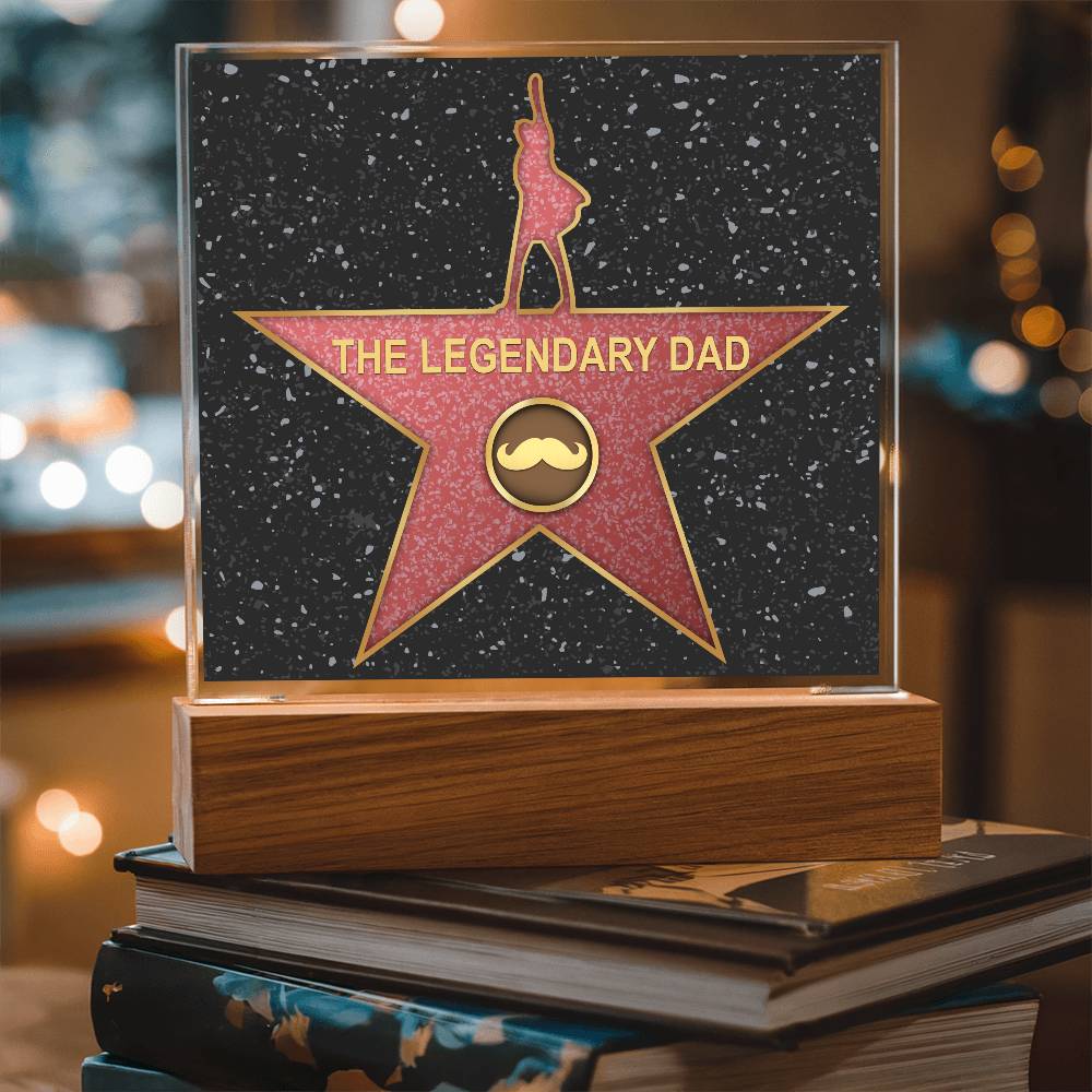 Dad-The Legendary Dad-Acrylic
