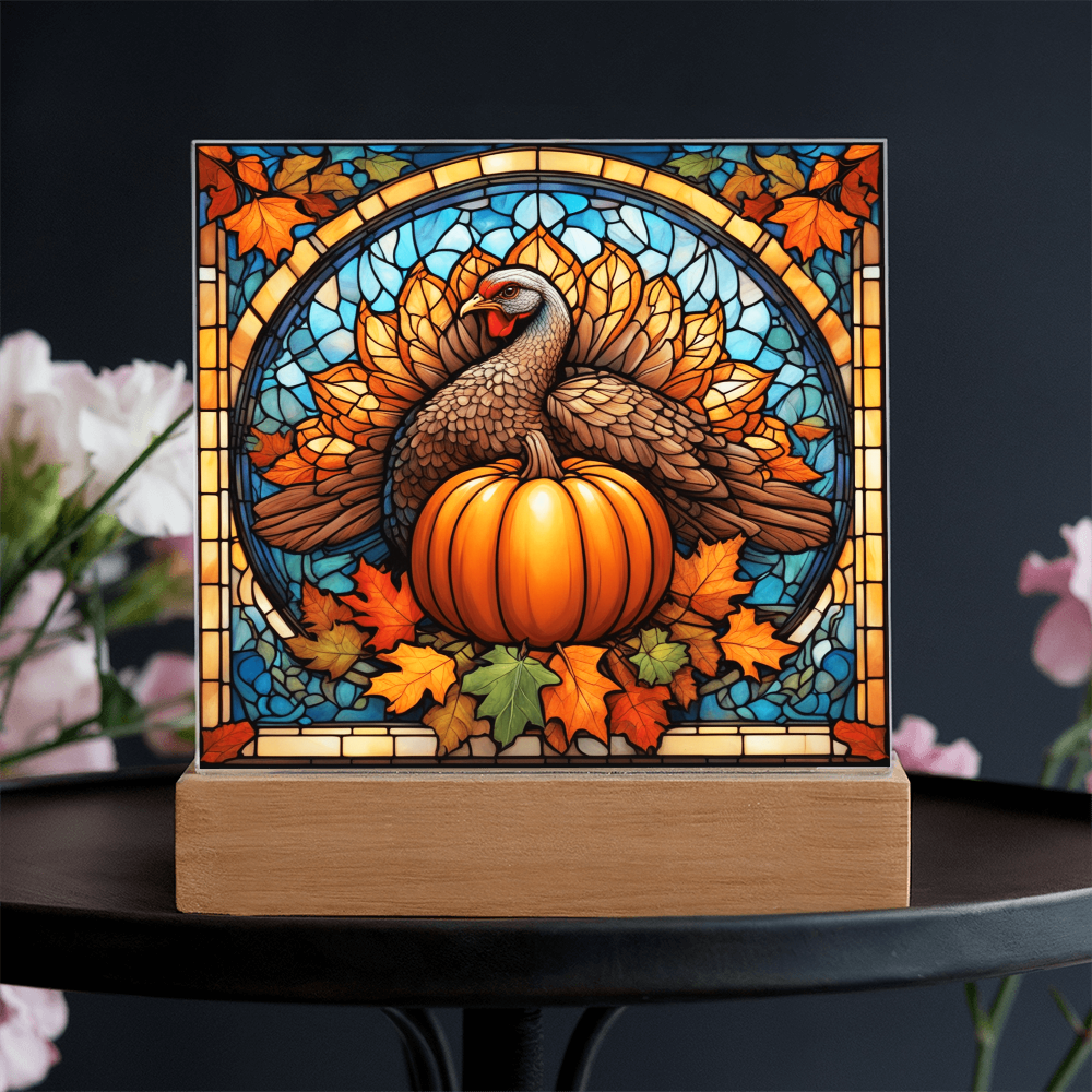 Pumpkin & Turkey-Acrylic