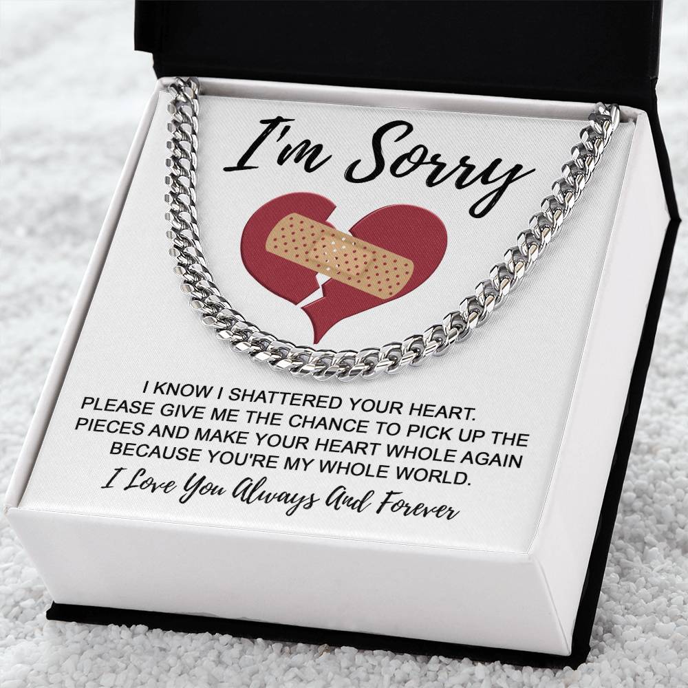 Sorry-The Pieces-Cuban Link Chain