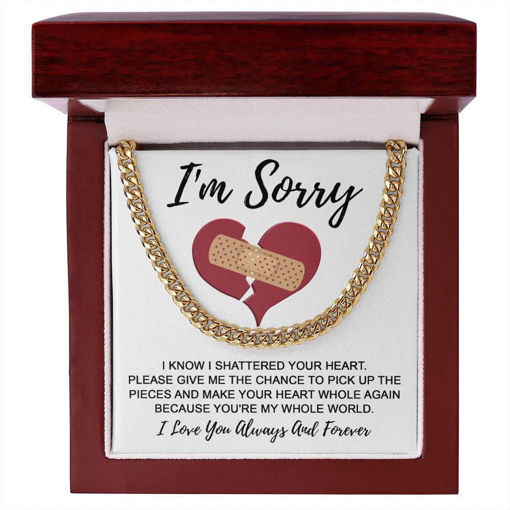 Sorry-The Pieces-Cuban Link Chain