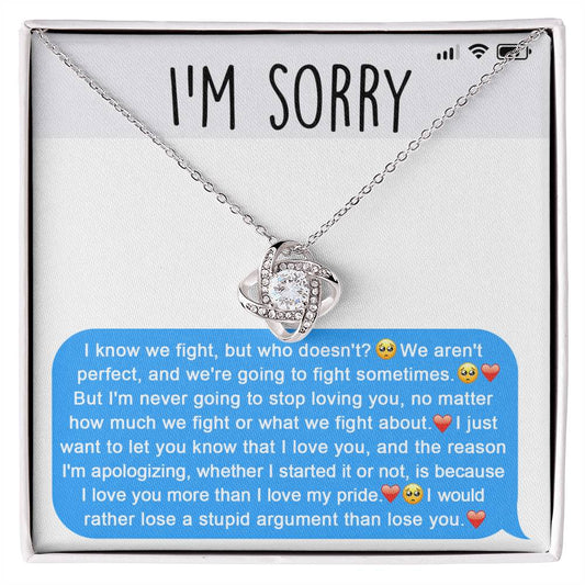 Sorry-Stupid Argument