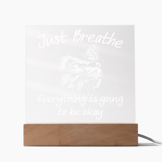 Just Breathe-Acrylic