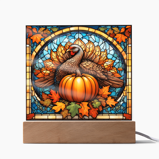 Pumpkin & Turkey-Acrylic