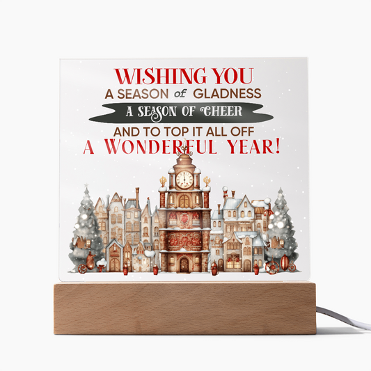 Christmas-Gathered Around It-Acrylic