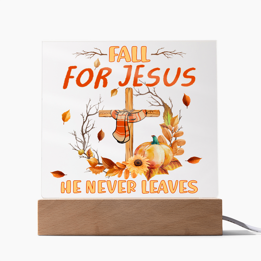 Fall Jesus-Acrylic