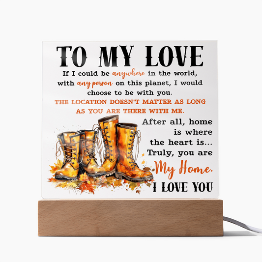 My Love-My Home-Acrylic