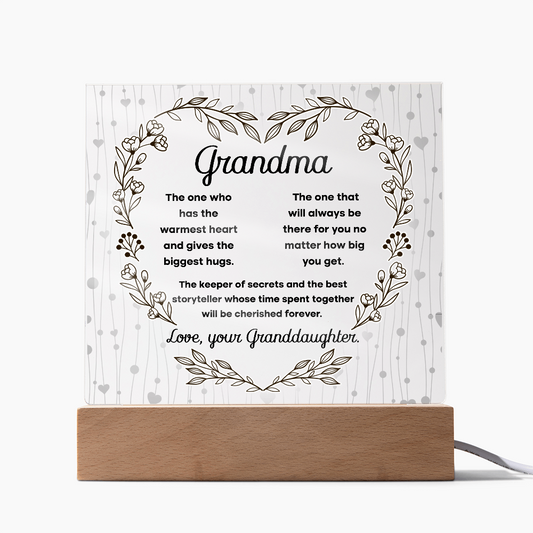 Grandma-Cherished Forever