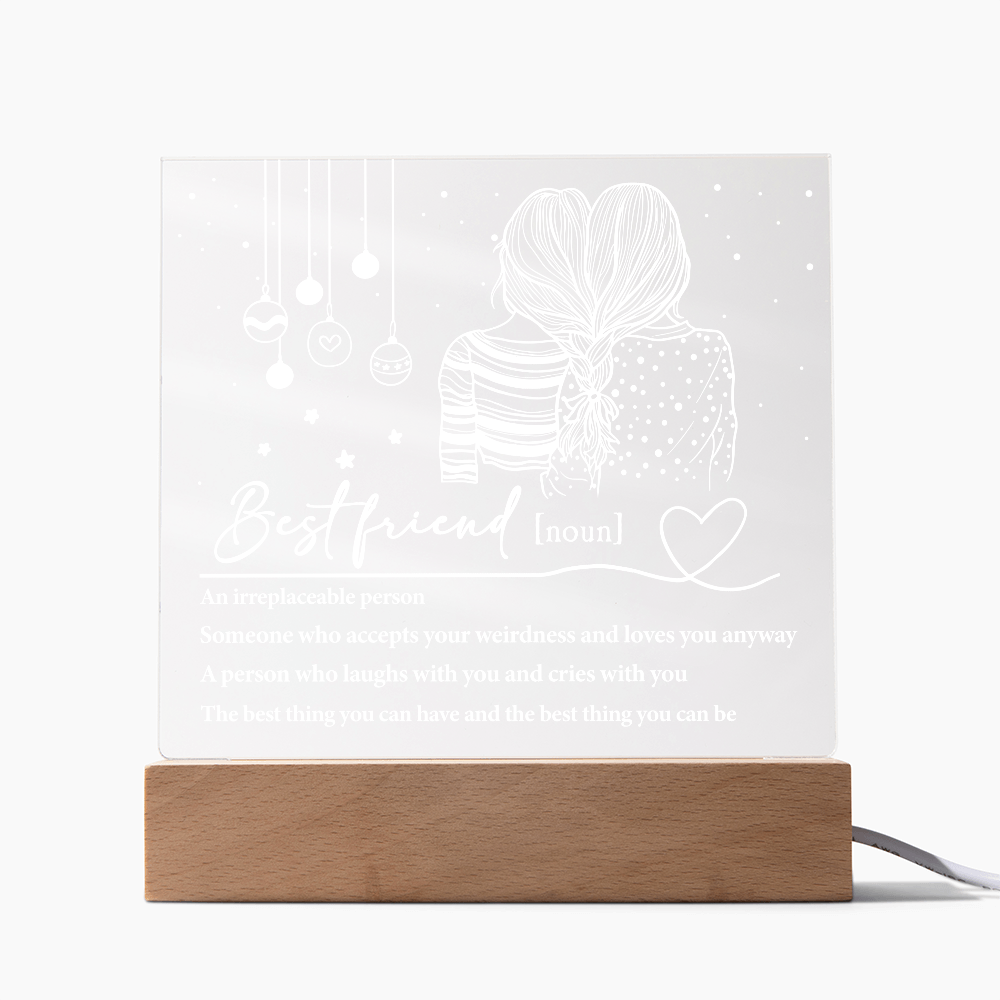 Friend-Irreplaceable Person-Acrylic